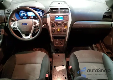 2013 Ford Explorer Police Interceptor из США, поврежденный, VIN 1FM5K8AR1DGC16248